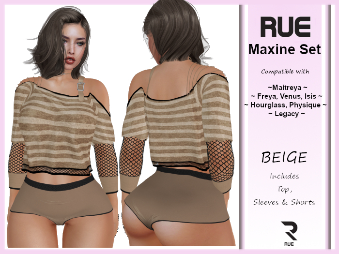 :: RUE :: Maxine Set [Beige]