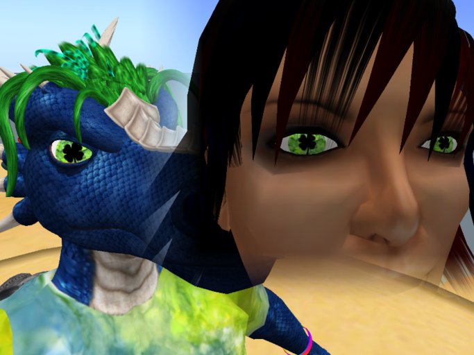 St Patrick's day Clover Eyes