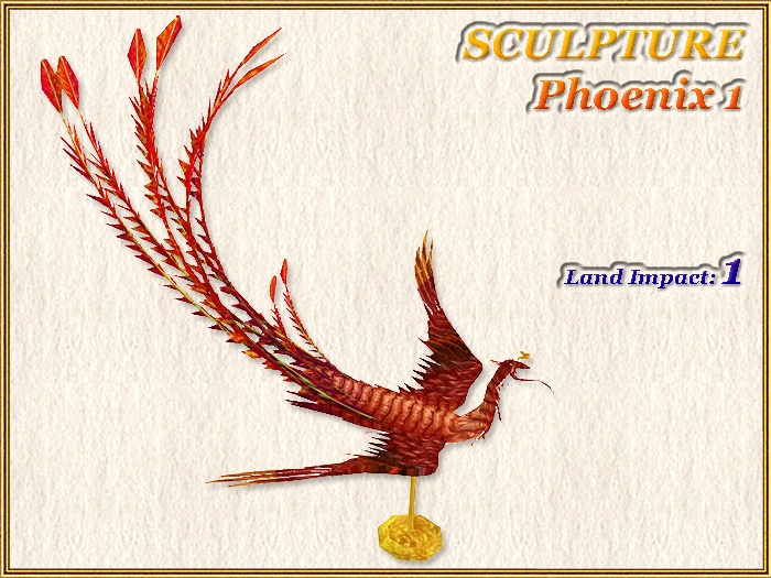 SCULPTURE Phoenix 1 (1 LI)