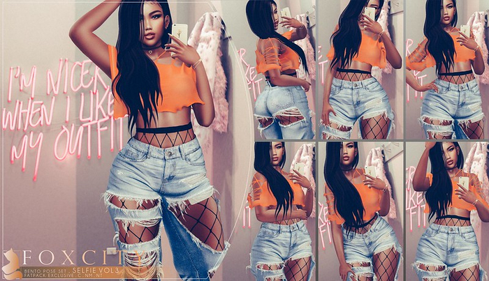 FOXCITY. Selfie VOL3 Bento Pose Set