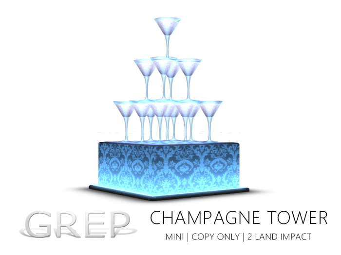 *+:. GREP .:+* Champagne Tower * Mini