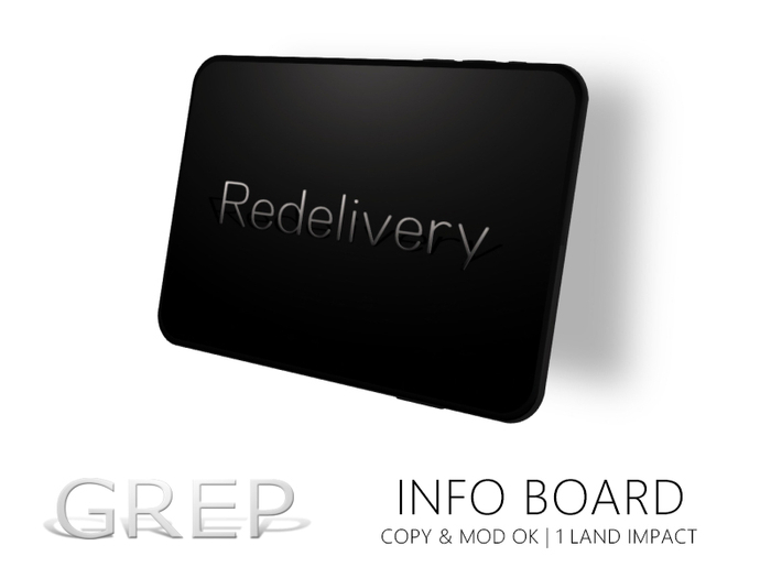 *+:. GREP .:+* Info Board * iPad