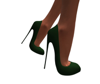 Green High Heel Pumps MAITREYA
