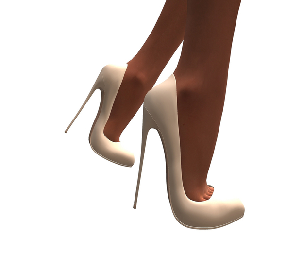 Creme High Heel Pumps MAITREYA