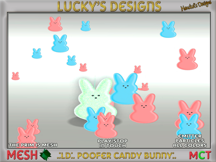 .:LD:. Emitter Poofer Candy Bunny:.