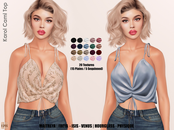 [hh] Karol Cami Top
