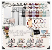 REIGN.- DELICATES - DELILAH SET - (MAITREYA) TIFFANY #9