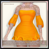 [HC] Bria Orange Mini Dress for Slink (inc. Petite), Belleza, Maitreya, eBody, Signature, Legacy & Tonic