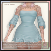 [HC] Bria Eggshell Mini Dress for Slink (inc. Petite), Belleza, Maitreya, eBody, Signature, Legacy & Tonic