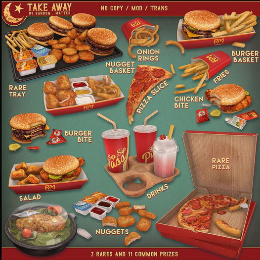 .random.Matter. - Take Away - Onion Rings