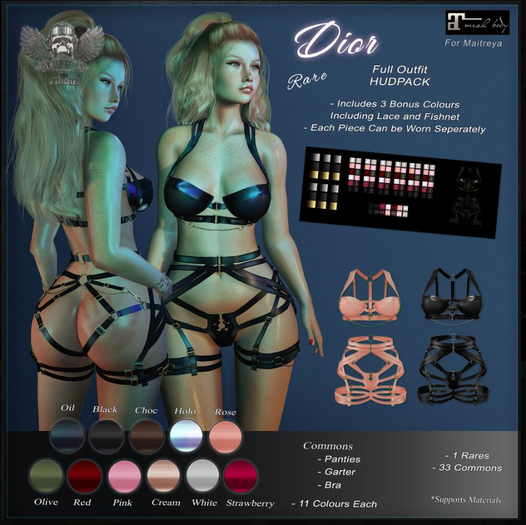 [The Forge] Dior Panties, Olive