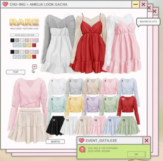 CHU-ING. AMELIA LOOK. 9