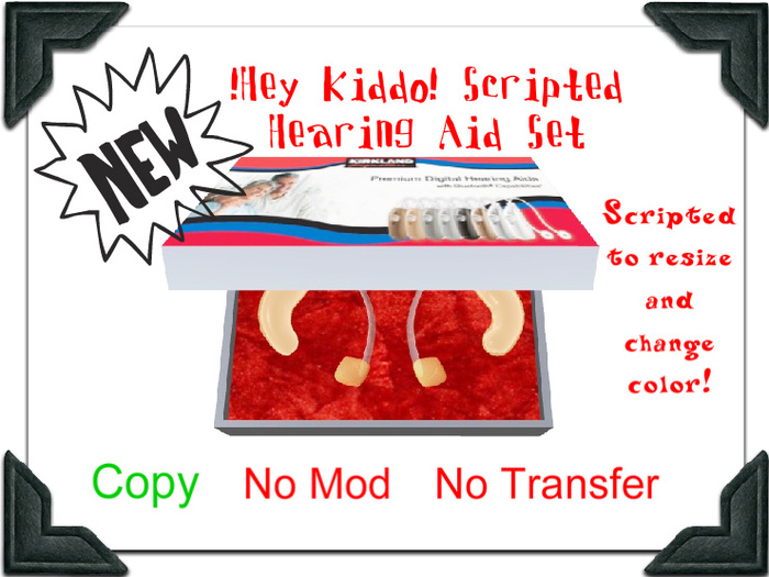 !Hey Kiddo! Scripted Hearing Aid Set (Box)