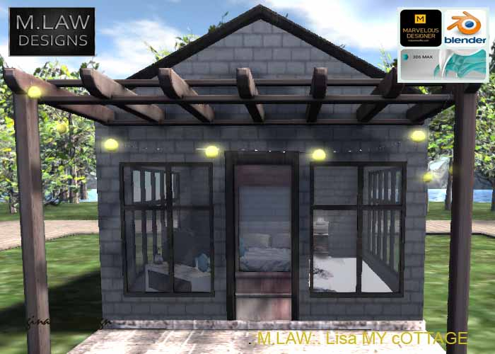 .:M.LAW:.Lisa My cottage white BOX