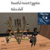 Beautiful Ancient Egyptian Relic Shelf--Box