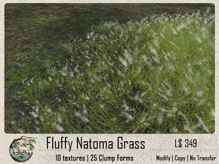 Konoha - Fluffy Natoma Grass v.018