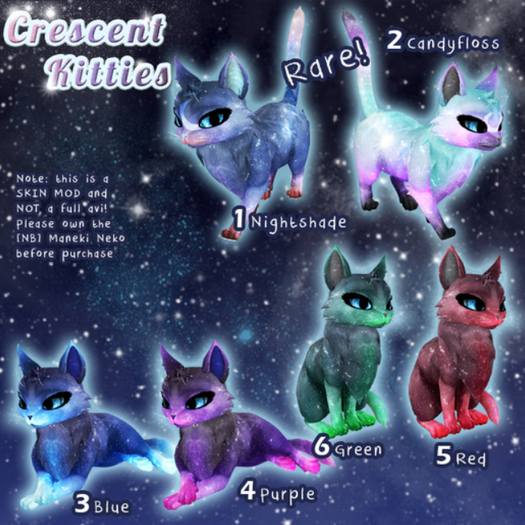 [WP] #5 COMMON Crescent Kitties Red VOUCHER