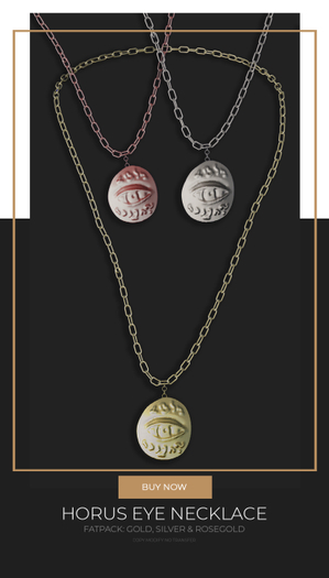 MINIMAL - Horus Eye Necklace FATPACK