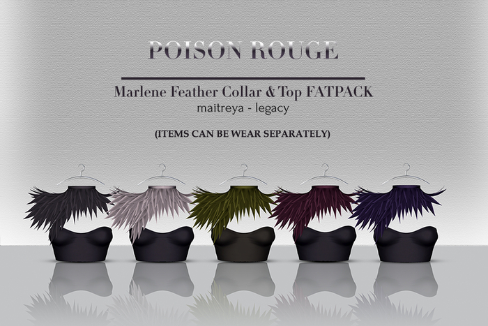 POISON ROUGE Marlene FATPACK