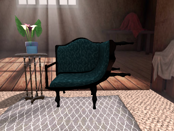 Wall Chair (aqua)