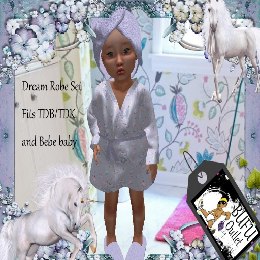 [BuFu] Dream bath robe set