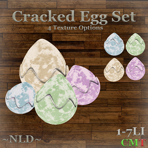 ~NLD~ Cracked Egg Set (UNPACK)