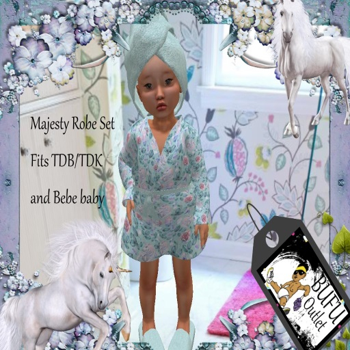 [Bufu]Majesty Robe Bath set