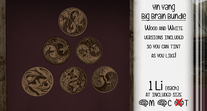 :[BS]: Yin Yang Wall Decor [BBB]