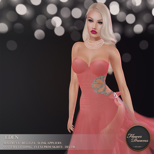 .:FlowerDreams:.Eden - peach DEMO