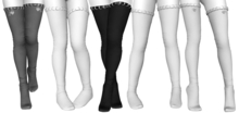 Spoiled - Bratty Stockings High & Flat FATPACK DEMO