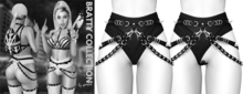 Spoiled - Bratty Shorts + Waist Belt + Patch FATPACK DEMO *Updated* for LaraX,Reborn,Phatpussy,Juicy Rolls,Legacy