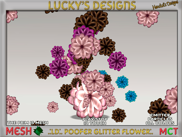 .:LD:. Poofer Glitter Flower:.