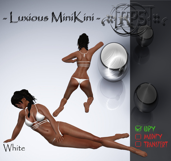 Luxious MiniKini White