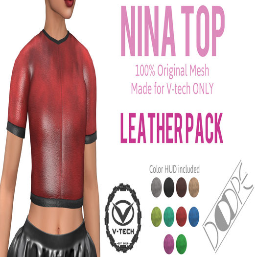 Doope Nina Top Leather Pack