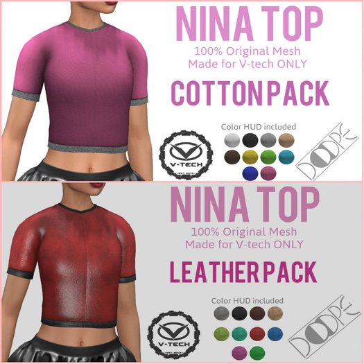 Doope Nina Top FAT PACK