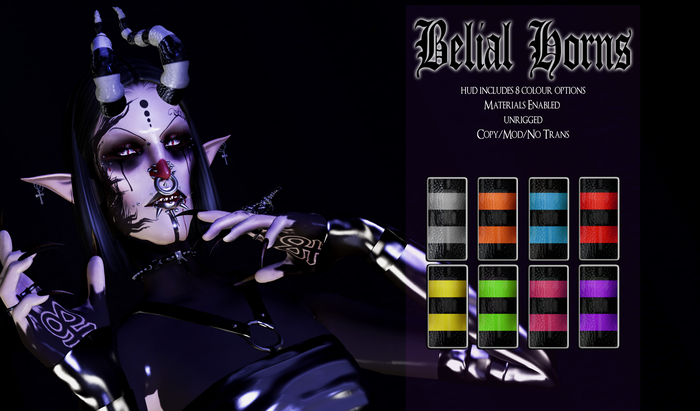 Spookshow - Belial Horns