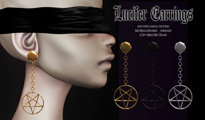 Spookshow - Lucifer Earrings