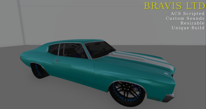 Bravis SS Drag car Container