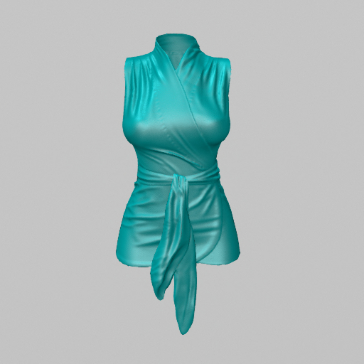 Tied Belt Wrapped Mini Dress