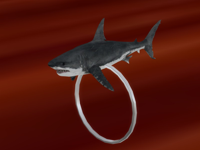 TM Shark Right Hand Ring - BENTO