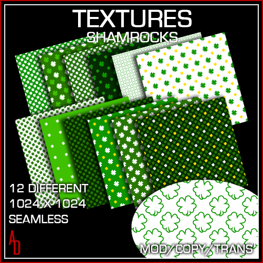 Textures - Shamrocks
