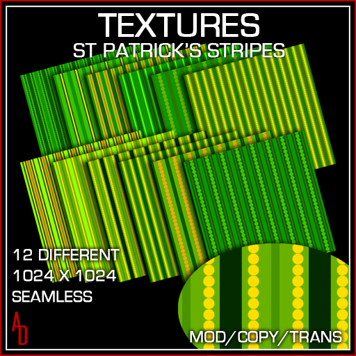 Textures - St Patrick Stripes