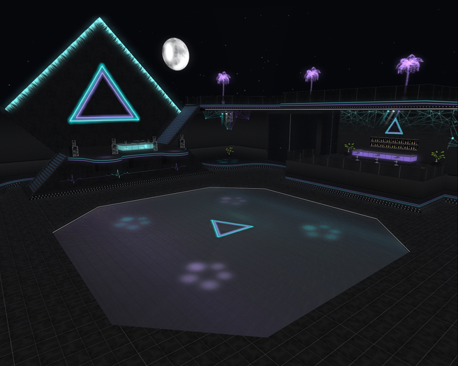 A14 - [Teal & Purple] - Neons Disco Club - [ADHIR] - BOX