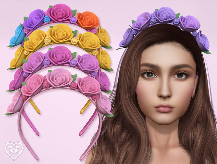 Bowtique - Florette Headband - Rainbow