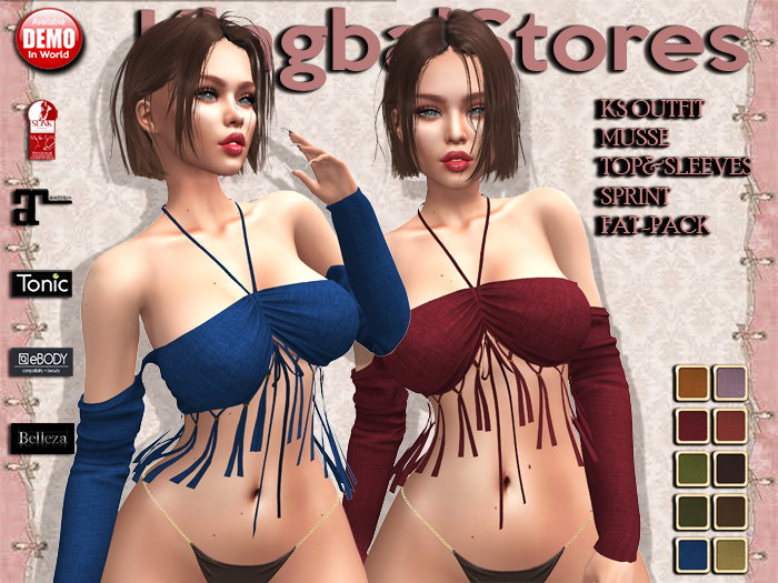 420 KS OUTFIT MUSSE TOP&SLEEVES SPRINT FAT-PACK