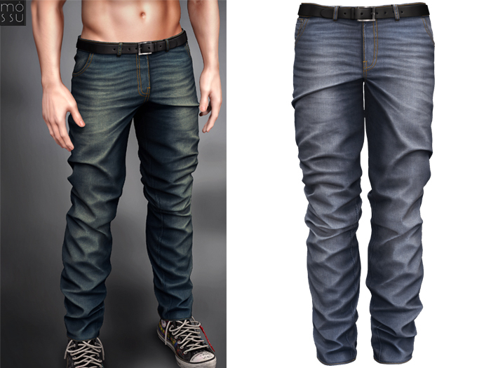 Mossu - Chase Jeans - Steel