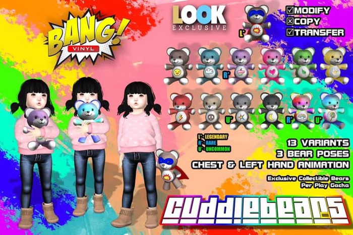 CuddleBears - Rainbow (RARE)