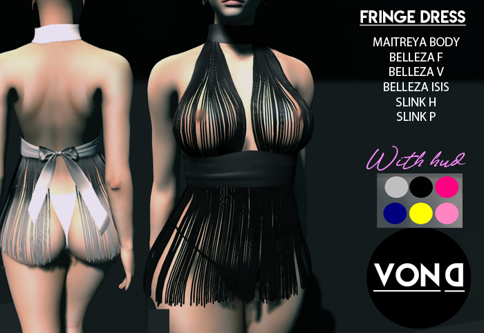 ::VOND:: FRINGE DRESS DEMO PACK