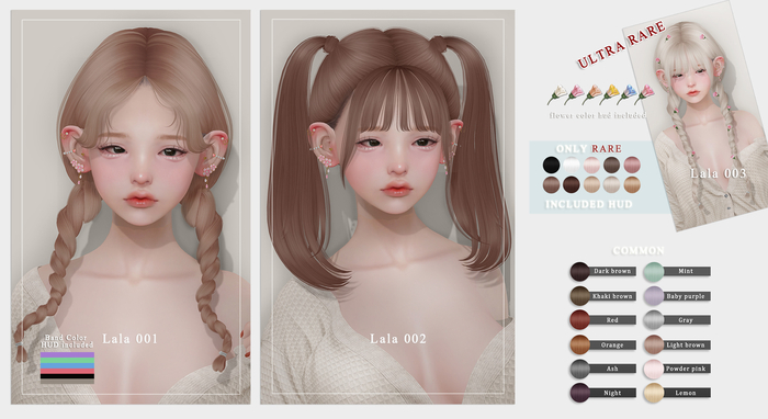 VCO ~ Lela / 002 [ Gray ] . BOX