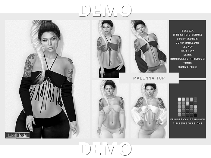 [WellMade] Malenna Top DEMO